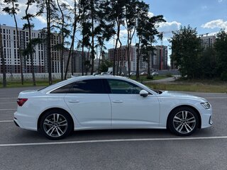 2020 Audi A6 45 TDI V (C8), белый, 5200000 рублей, вид 3