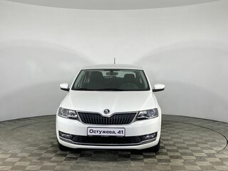 2018 Skoda Rapid I Рестайлинг, белый, 1195000 рублей, вид 2
