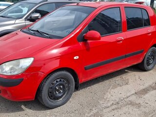 2008 Hyundai Getz I Рестайлинг, красный, 520000 рублей, вид 2