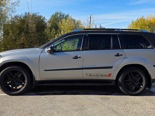 2009 Mercedes-Benz GL-Класс 350 I (X164) Рестайлинг, серый, 1750000 рублей, вид 3
