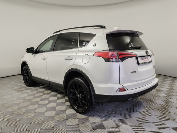 2019 Toyota RAV4 IV (XA40) Рестайлинг, белый - вид 6