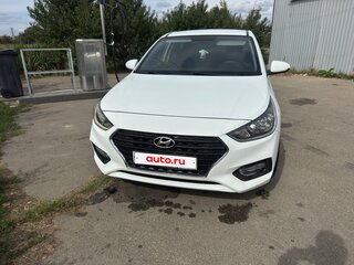 2019 Hyundai Solaris II, белый, 1430000 рублей, вид 2