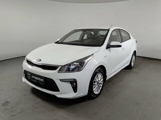 2019 Kia Rio IV, белый, 1450800 рублей, вид 1