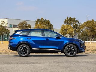 2026 Kia Sportage V Рестайлинг, синий, 3741000 рублей, вид 4