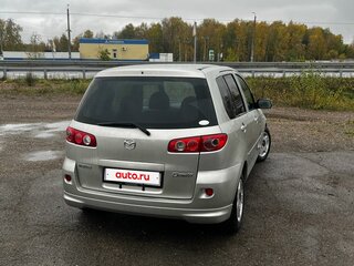 2005 Mazda Demio II (DY) Рестайлинг, серебристый, 320000 рублей, вид 4