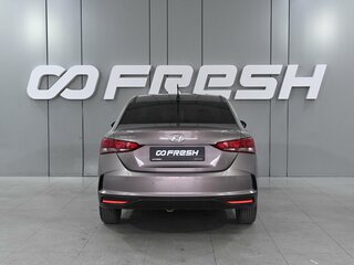 2021 Hyundai Solaris II Рестайлинг, коричневый, 1629000 рублей, вид 4