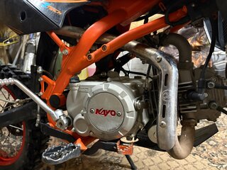 2025 Kayo Evolution YX140EM, синий, 85000 рублей, вид 3