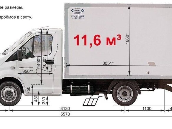 2019 ГАЗ ГАЗель Next, белый, 1450000 рублей - вид 10