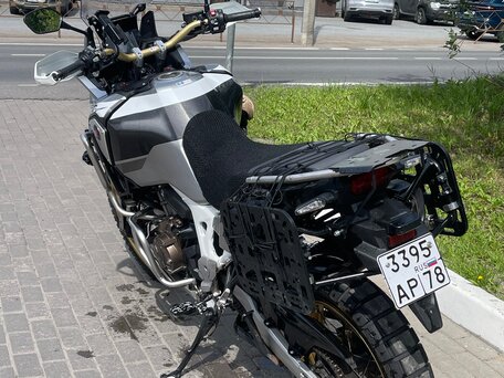 2019 Honda CRF 1000L Africa Twin, серебристый, 1400000 рублей, вид 3