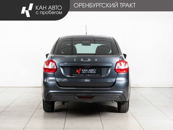 2019 Lada (ВАЗ) Granta I Рестайлинг, серый, 670000 рублей - вид 3