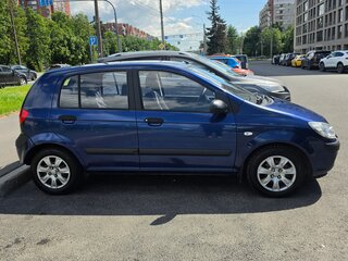 2007 Hyundai Getz I Рестайлинг, синий, 389000 рублей, вид 4