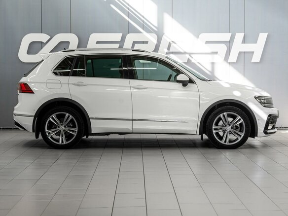 2018 Volkswagen Tiguan Allspace II, белый, 3369000 рублей - вид 4