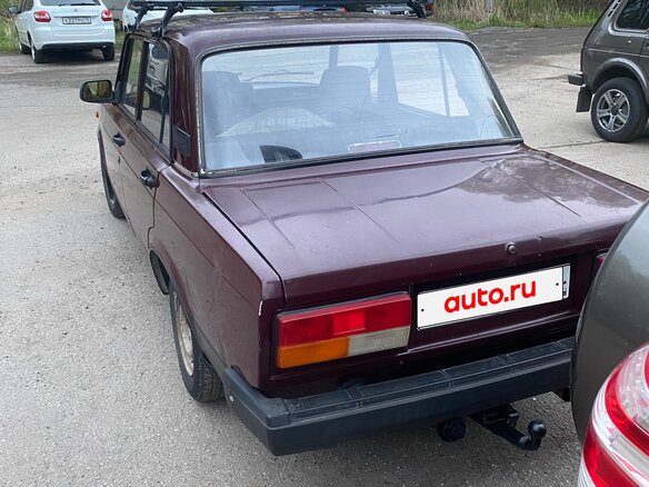 2007 Lada (ВАЗ) 2107, пурпурный