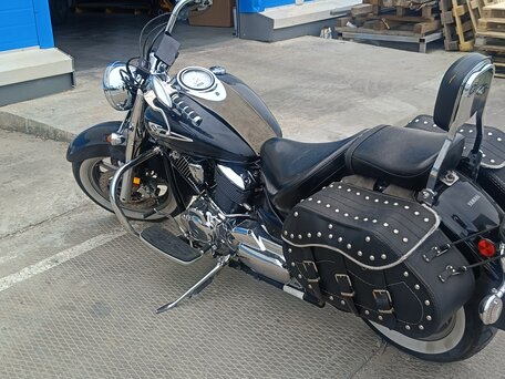 2007 Yamaha XVS1100, чёрный, 650000 рублей, вид 2