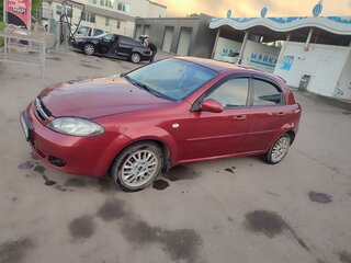 2007 Chevrolet Lacetti I, красный, 380000 рублей, вид 5
