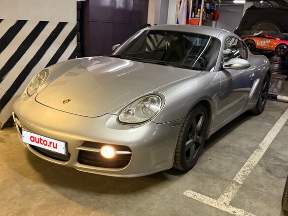 2007 Porsche Cayman S I (987), серебристый, 2900000 рублей