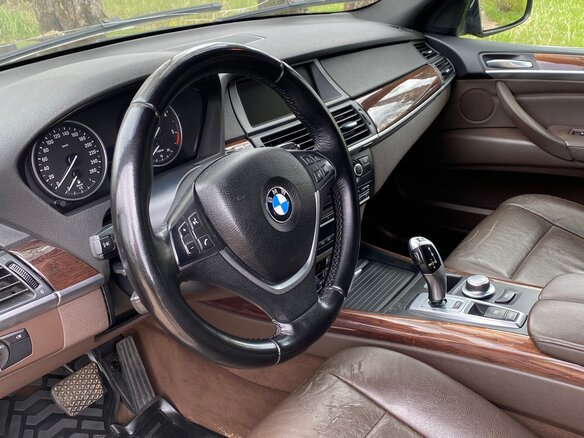 2008 BMW X5 30d II (E70), чёрный, 1300000 рублей - вид 7