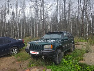 1997 Jeep Grand Cherokee I (ZJ) Рестайлинг, зелёный, 400000 рублей, вид 1