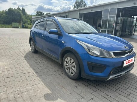 2018 Kia Rio X-Line IV, синий, 870000 рублей, вид 3