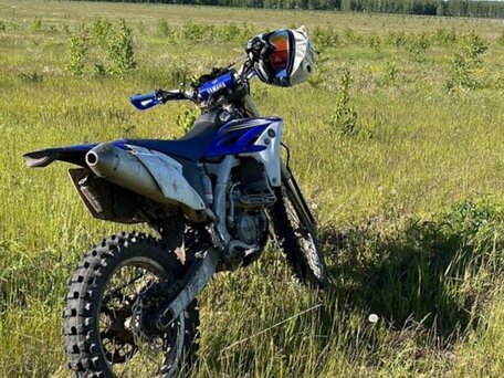 2012 Yamaha WR450F, синий, 360000 рублей, вид 4