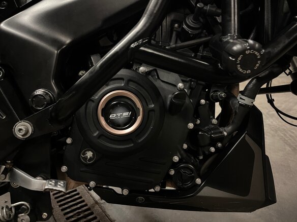 2020 Bajaj Dominar 400, чёрный, 370000 рублей - вид 10