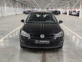 2013 Volkswagen Golf VII, чёрный, 1120000 рублей, вид 2