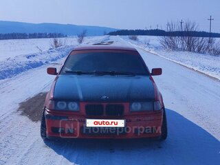 1991 BMW 3 серии 318i III (E36), красный, 370000 рублей, вид 1