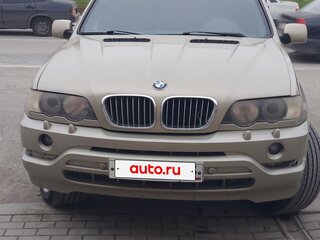 2001 BMW X5 4.4i I (E53), бежевый, 800000 рублей, вид 1