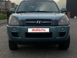 2008 Hyundai Tucson I, голубой, 500000 рублей, вид 1