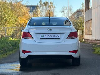 2016 Hyundai Solaris I Рестайлинг, белый, 1090000 рублей, вид 5
