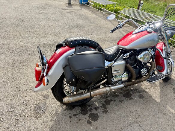 2006 Yamaha XVS400 Drag Star, красный - вид 8
