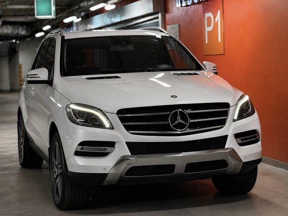 2012 Mercedes-Benz M-Класс 350 CDI III (W166), белый, 2100000 рублей - вид 1