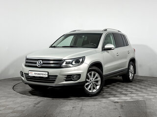 2013 Volkswagen Tiguan I Рестайлинг, жёлтый, 989000 рублей, вид 1