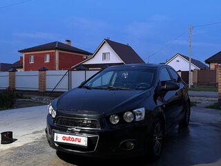 2012 Chevrolet Aveo II, чёрный, 498000 рублей, вид 2