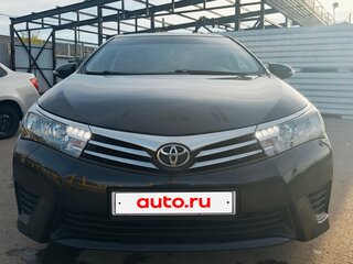2013 Toyota Corolla XI (E160, E170, E180), чёрный, 1100000 рублей, вид 1