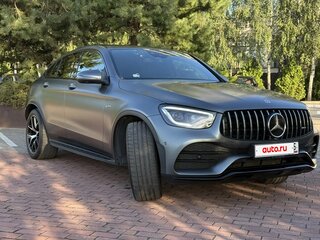 2021 Mercedes-Benz GLC Coupe AMG 43 AMG I (C253) Рестайлинг, серый, 6700000 рублей, вид 4