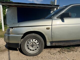 2002 Lada (ВАЗ) 2110, серебристый, 70000 рублей, вид 3