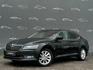 2017 Skoda Superb III, чёрный, 1567800 рублей, вид 1