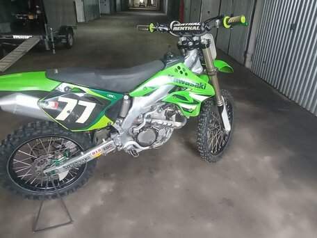 2008 Kawasaki KX 450, зелёный, 320000 рублей, вид 1