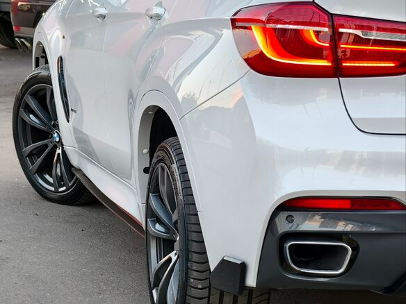 2016 BMW X6 40d II (F16), белый, 3780000 рублей - вид 8