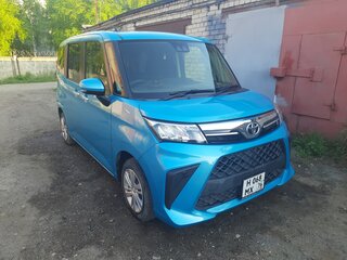 2022 Toyota Roomy I Рестайлинг, голубой, 1300000 рублей, вид 3