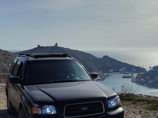 2003 Subaru Forester II, чёрный, 900000 рублей, вид 4