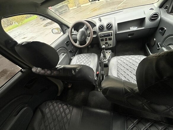 2007 Renault Logan I, серый, 210000 рублей - вид 6