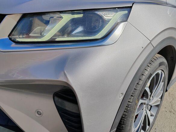 2022 Geely Coolray I, серый, 1750000 рублей - вид 8