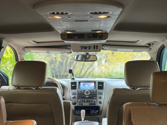 2011 Nissan Armada I Рестайлинг, голубой, 3000000 рублей - вид 14