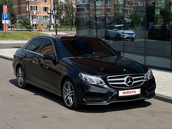 2015 Mercedes-Benz E-Класс 200 IV (W212, S212, C207) Рестайлинг, чёрный