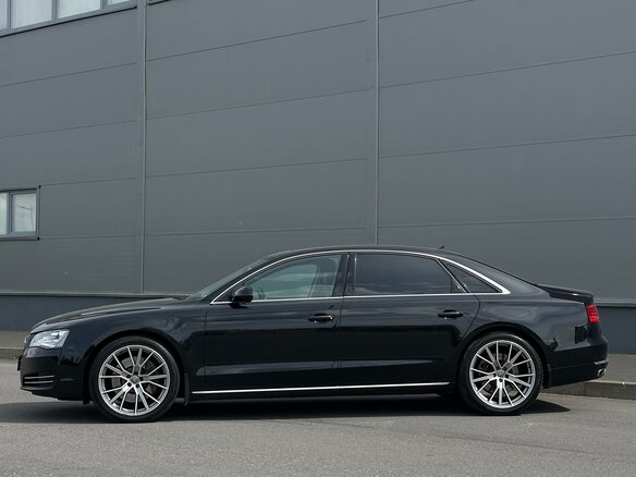2014 Audi A8 Long III (D4), чёрный, 1850000 рублей - вид 7