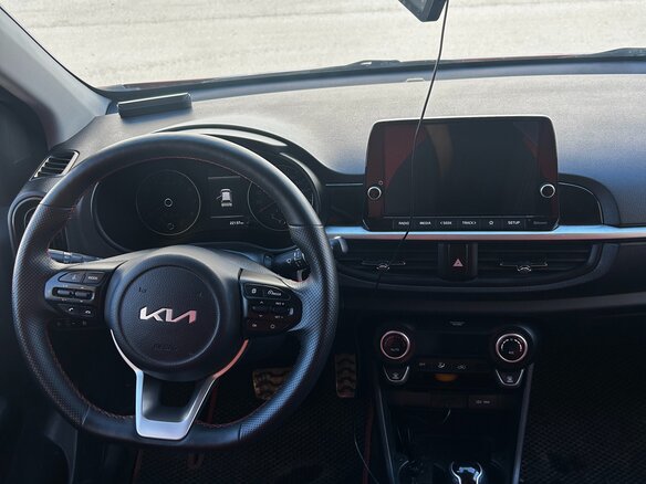 2022 Kia Picanto III Рестайлинг, красный, 1670000 рублей - вид 7
