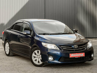 2011 Toyota Corolla X (E140, E150) Рестайлинг, синий, 1140000 рублей, вид 3
