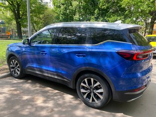 2020 Chery Tiggo 7 Pro I, синий, 1400000 рублей, вид 3